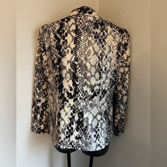 CHIC Ruby Rd SIZE 12 Zip-up jacket SPARKLE - Picture 2 of 7